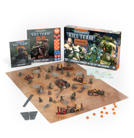 Warhammer 40,000: Kill Team: Starter Set - игра за двама с миниатюри