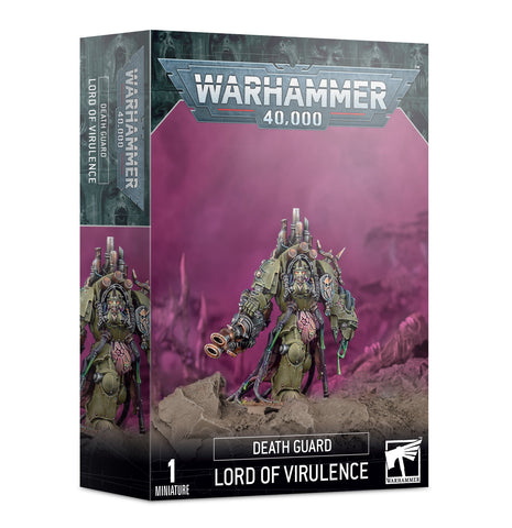 Warhammer 40,000: Death Guard Lord of Virulence - миниатюри