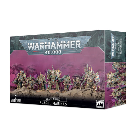 Warhammer 40,000: Death Guard Plague Marines - миниатюри