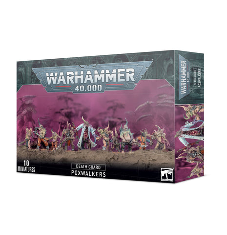 Warhammer 40,000: Death Guard: Poxwalkers - миниатюри