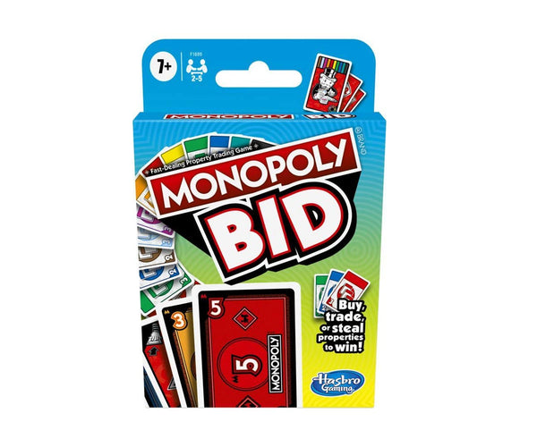 Монополи наддаване (Monopoly Bid) - игра с карти