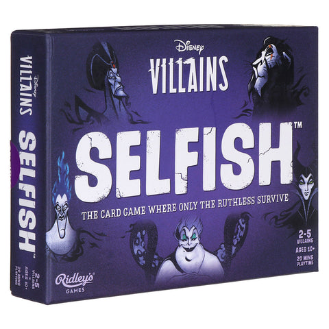 Selfish: Disney Villains Edition - настолна игра с карти