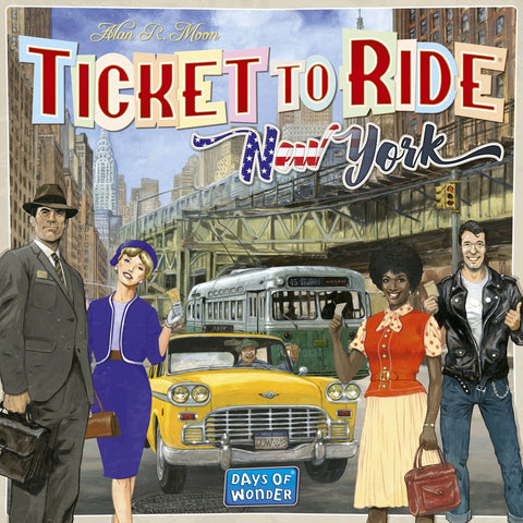 Ticket to Ride: New York - настолна игра