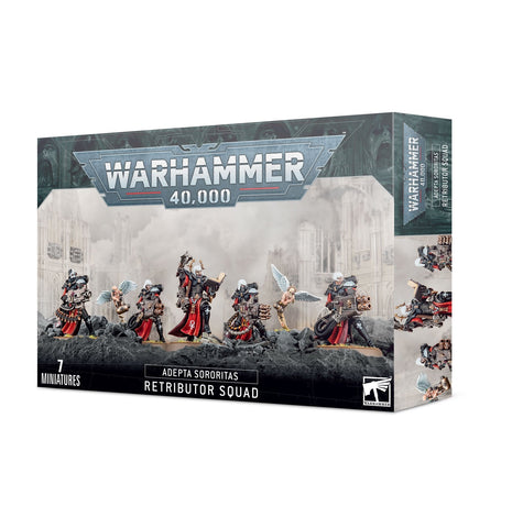 Warhammer 40,000: Adepta Sororitas Retributor Squad - миниатюри
