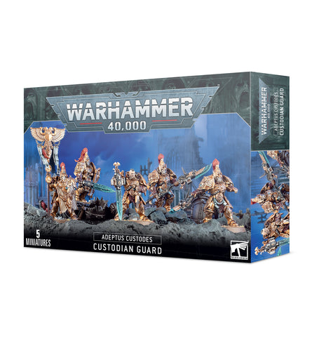 Warhammer 40,000: Adeptus Custodes Custodian Guard - миниатюри