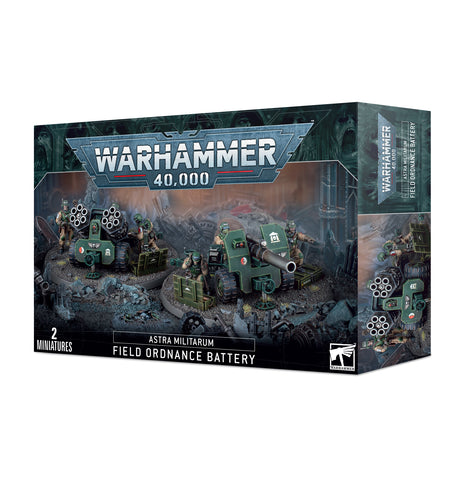 Warhammer 40,000: Astra Militarum Field Ordnance Battery - миниатюри