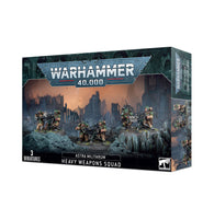 Warhammer 40,000: Astra Militarum Cadian Heavy Weapon Squad - миниатюри