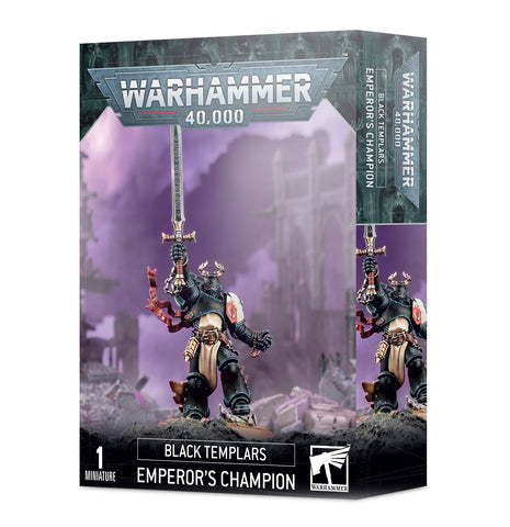 Warhammer 40K: Black Templars: Emperors Champion - миниатюри