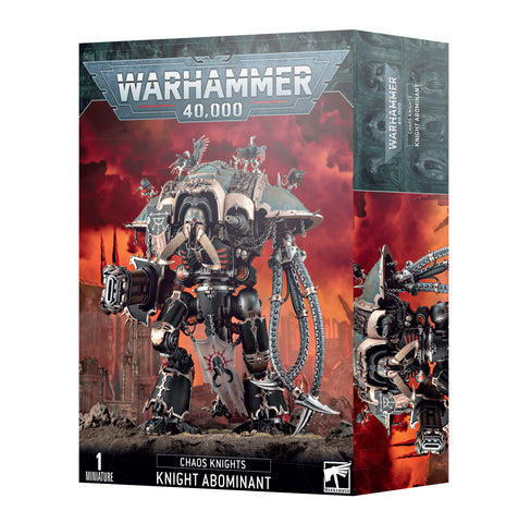 Warhammer 40,000: Chaos Knights: Knight Abominant - миниатюри