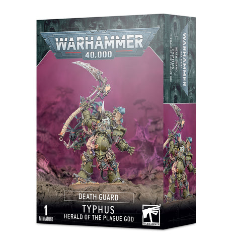 Warhammer 40,000: Typhus, Herald  of the Plague God  - миниатюри