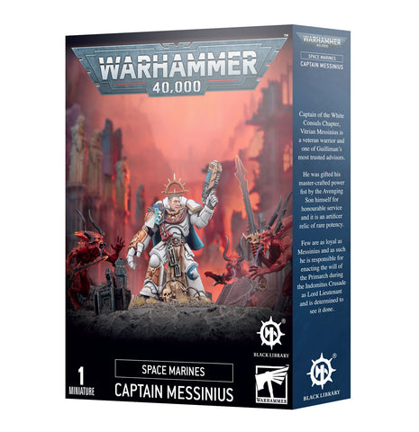 Warhammer 40,000: Space Marines Captain Messinius - миниатюри